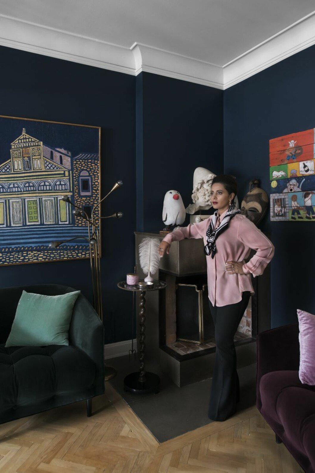 Hemma hos Anitha Clemence