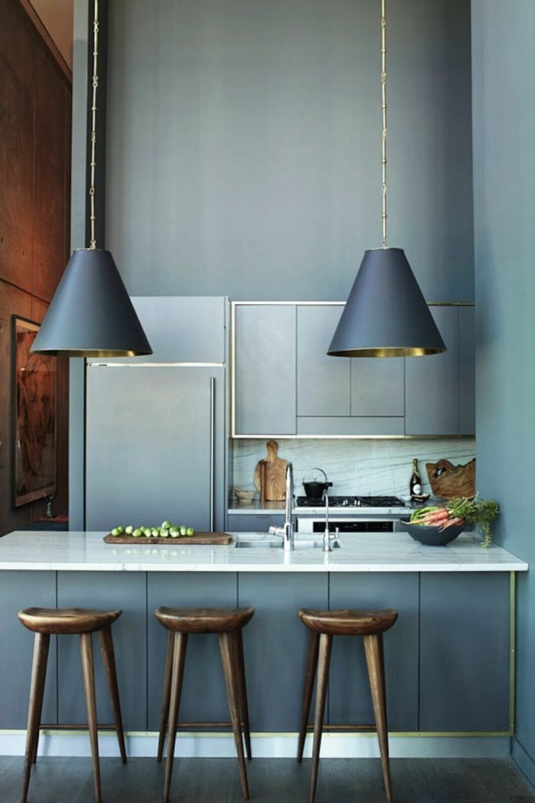 Via: <a href="http://www.cotemaison.fr/cuisine/cuisine-avec-bar-5-photos-pour-s-inspirer_23311.html" target="_blank" rel="noopener">Côté Maison</a> 11. compact-kitchen