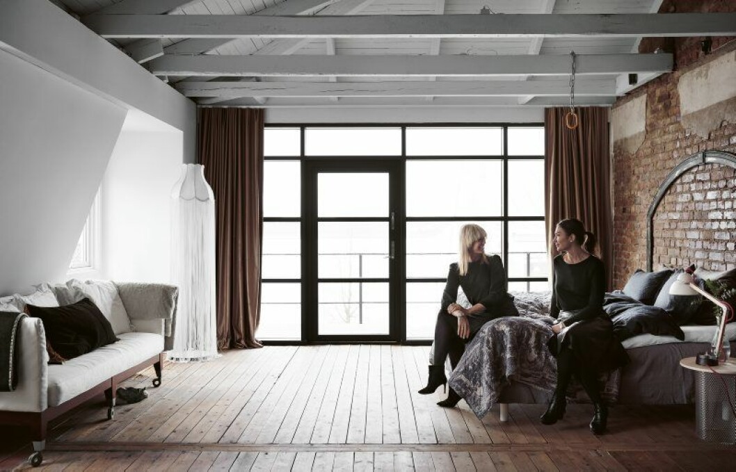 Annica Eklund, CEO, and Marie Eklund, Creative Director, run the family owned flooring company Bolon. Annica Eklund took over the old slaughterhouse in Ulricehamn and turned it into her home in 2005. Today the house, which goes under the name of Urban House, serves as one of two Bolon guesthouses.