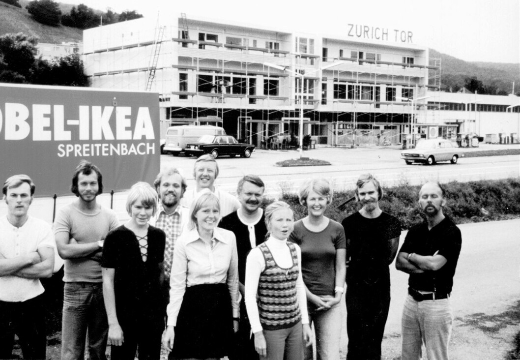 1973 öppnade det första IKEA-varuhuset utanför Skandinavien – i Schweiz. ikea Schweiz 1973