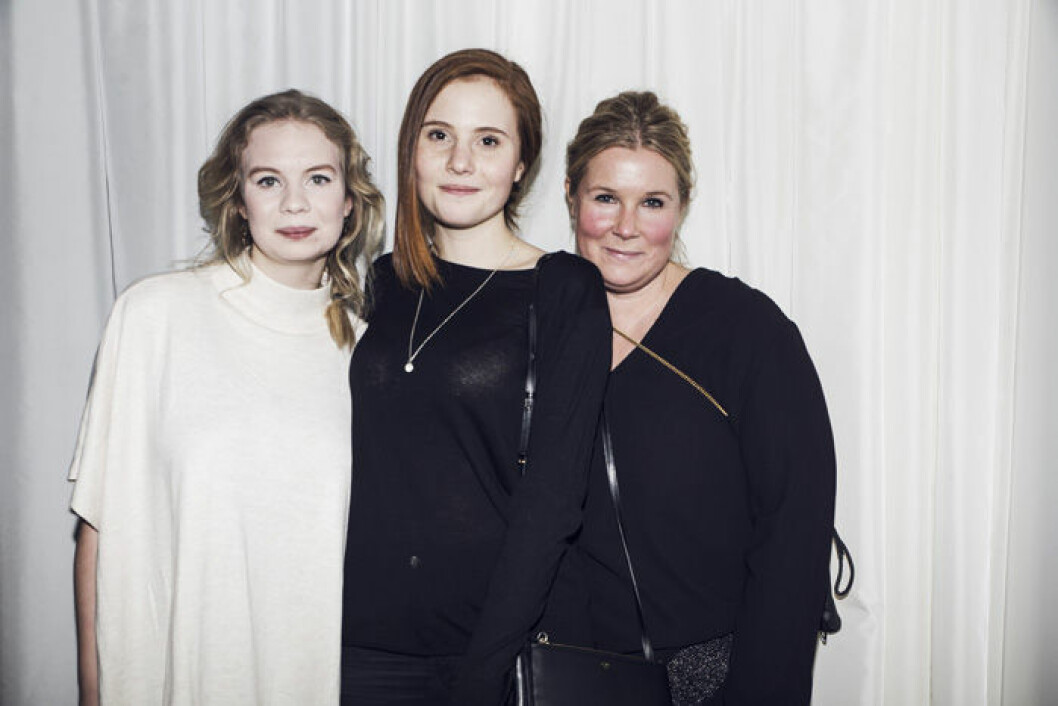 Filippa Agaton och stjärnstylisten Lotta Agaton, som även curerade utställningen! 1G9A7876