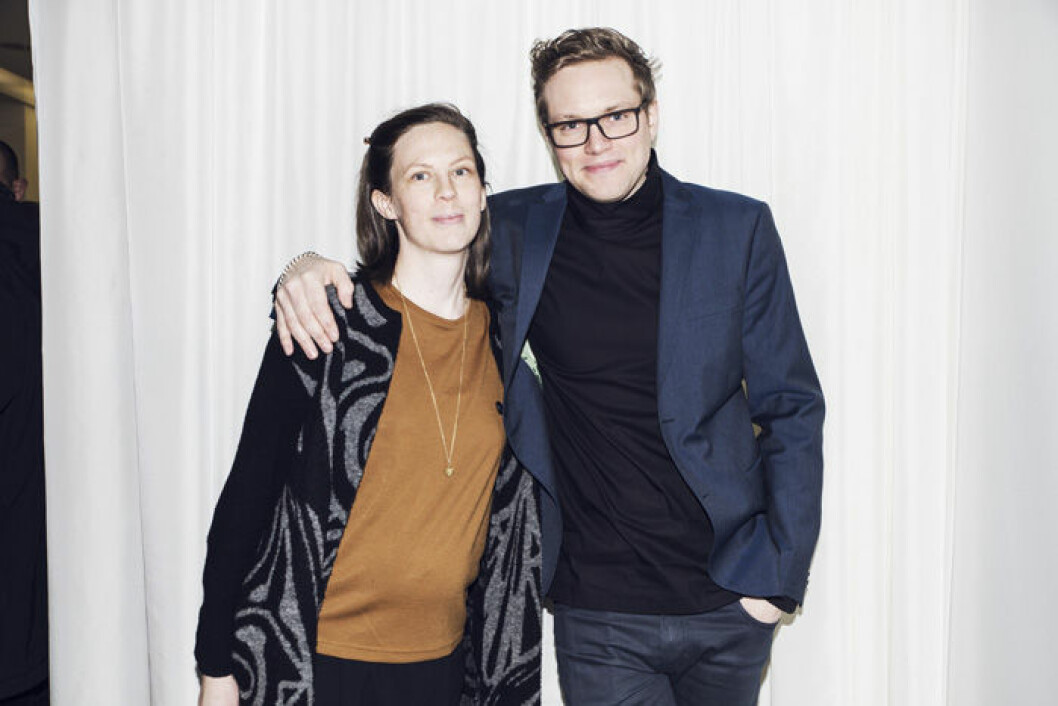 Johan Lindstén med vän. 1G9A8064