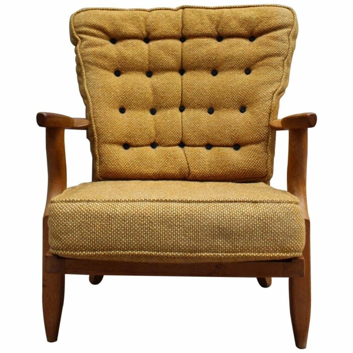 Foto: 1stDibs Grand Repos Armchair av Guillerme et Chambron
