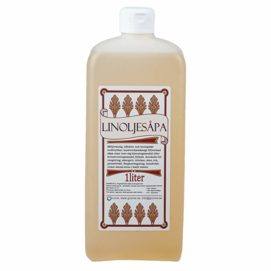 linoljesåpa grunne