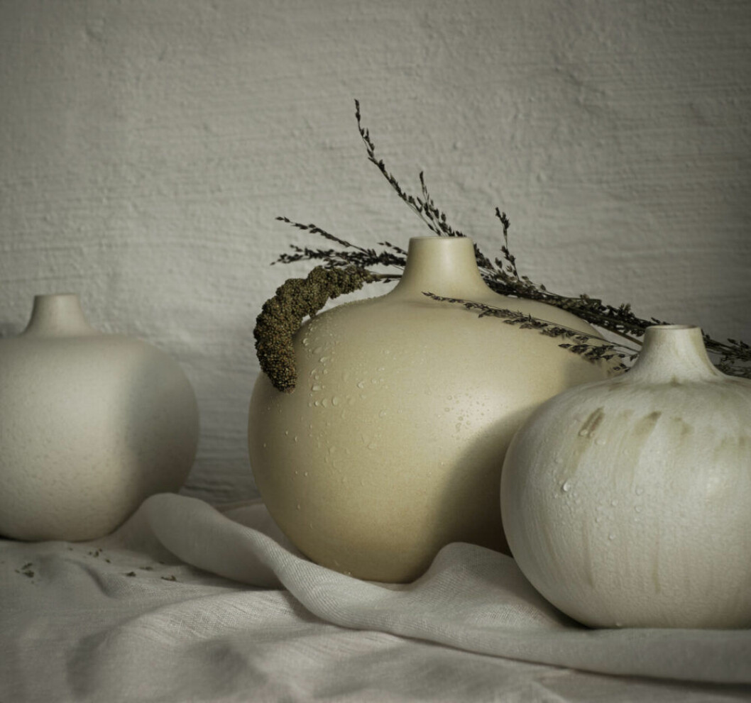 vaser av Lindform designad med Daniella Witte