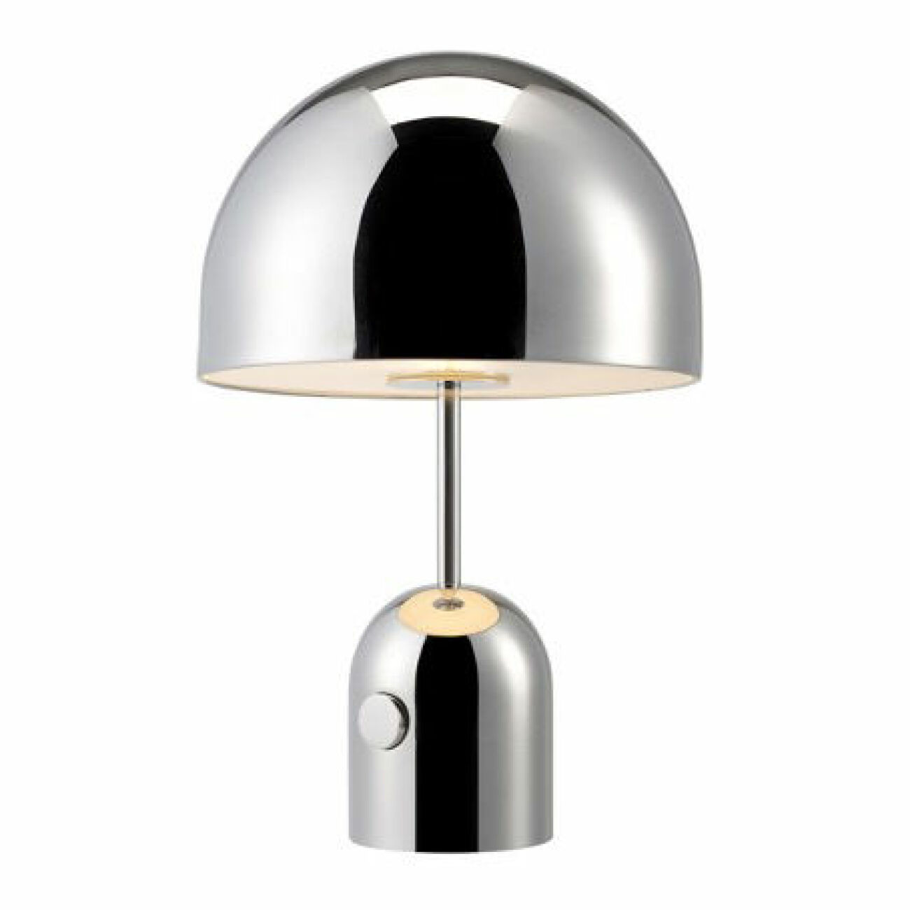 bordslampa silver