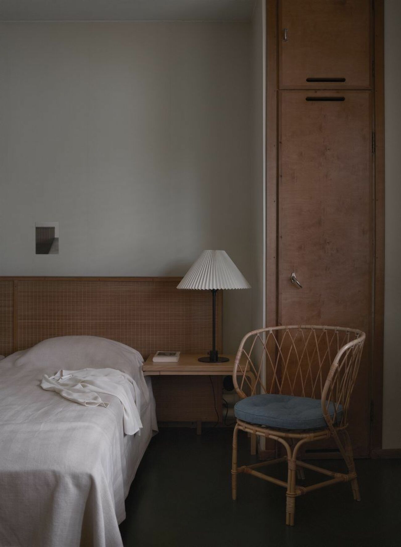 Sovrum hemma hos Alvar Aalto i Helsingfors