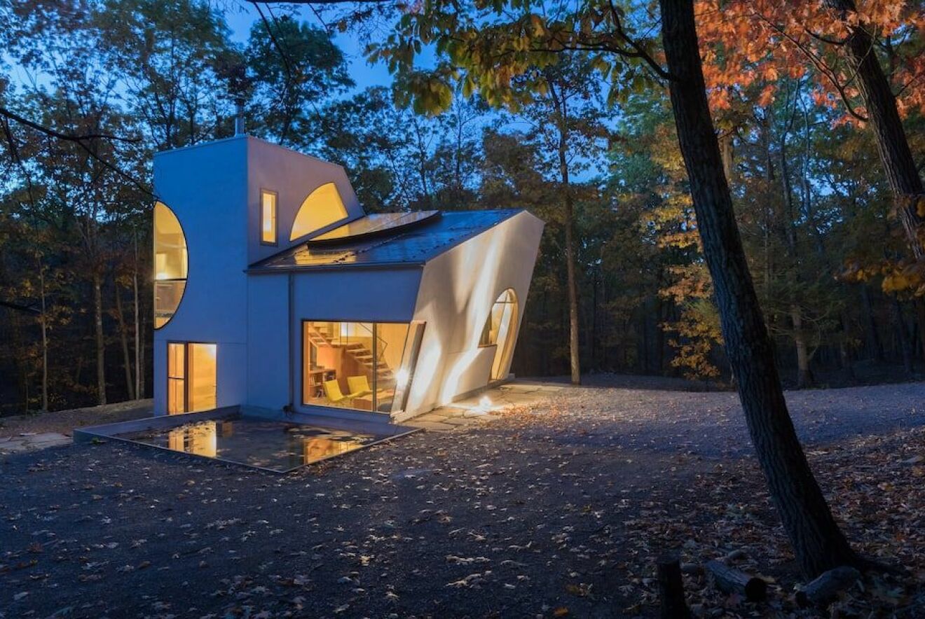 Arkitekturkonstverk i Rhinebeck, New York