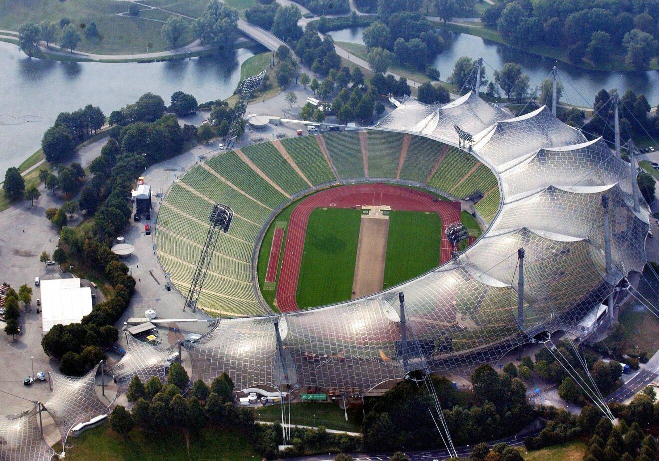 Münchens Olympiastadium, OS München 1972