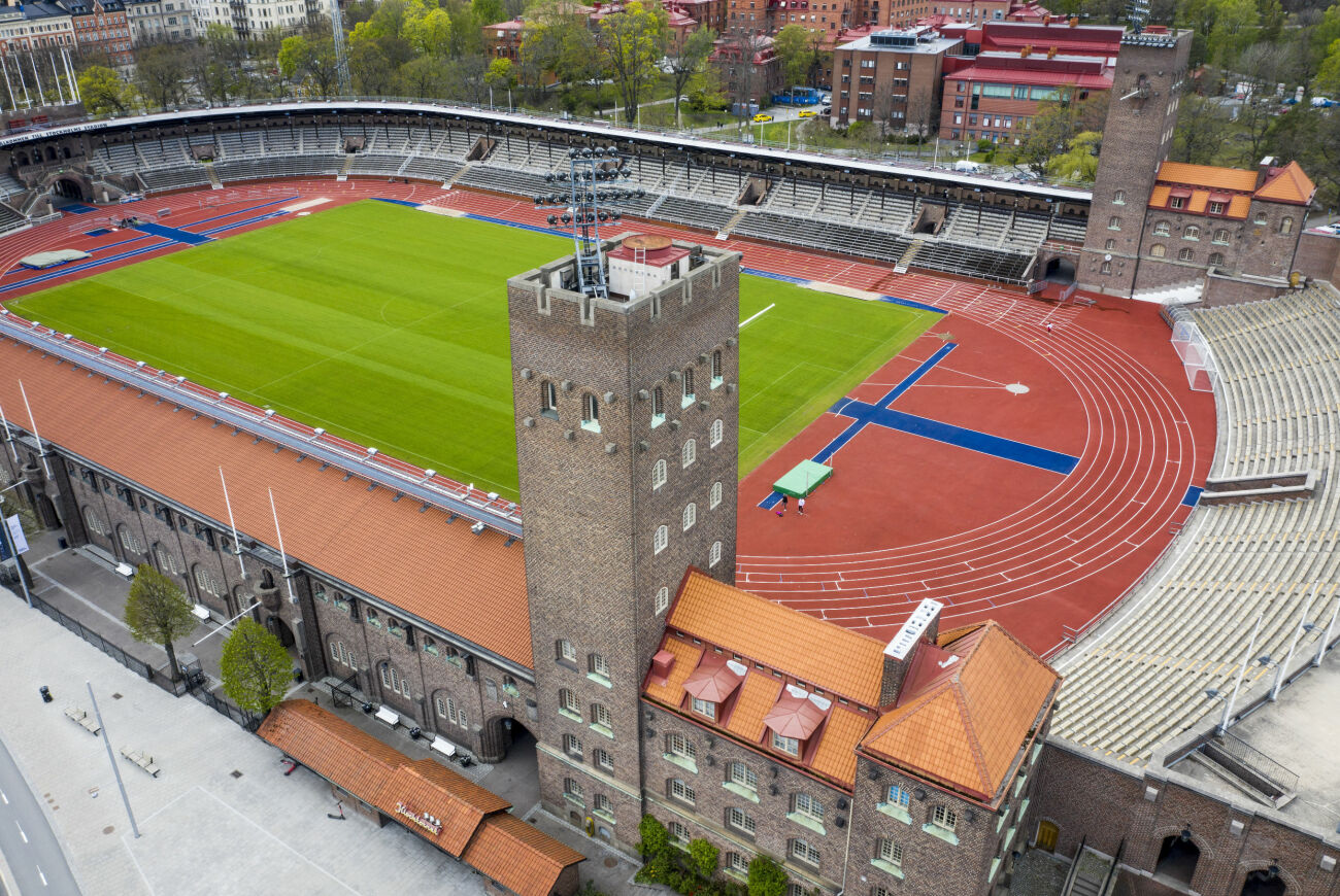 Stockholms stadion, OS Stockholm 1912