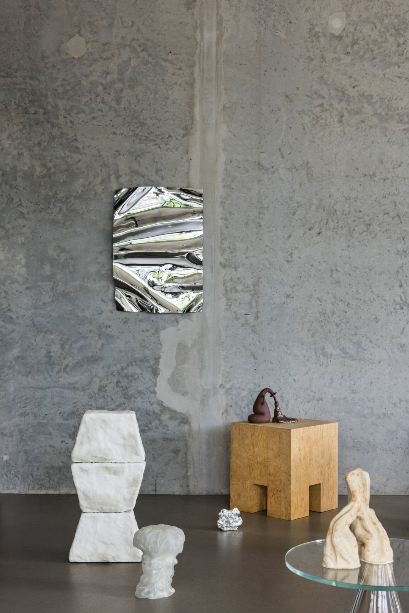 Caia Leifsdotter Psychedelic Mirror 50 x 70 centimeter.