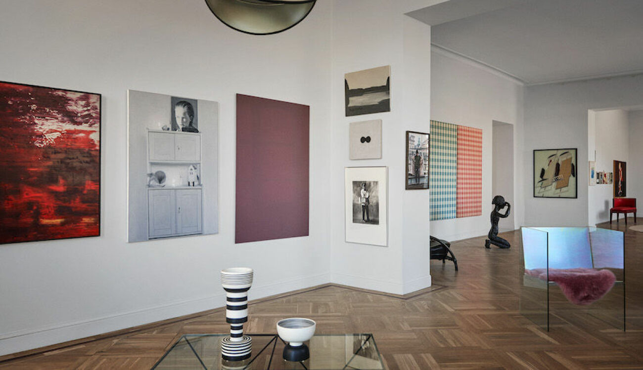 Bukowskis utställning Contemporary Art & Design. 