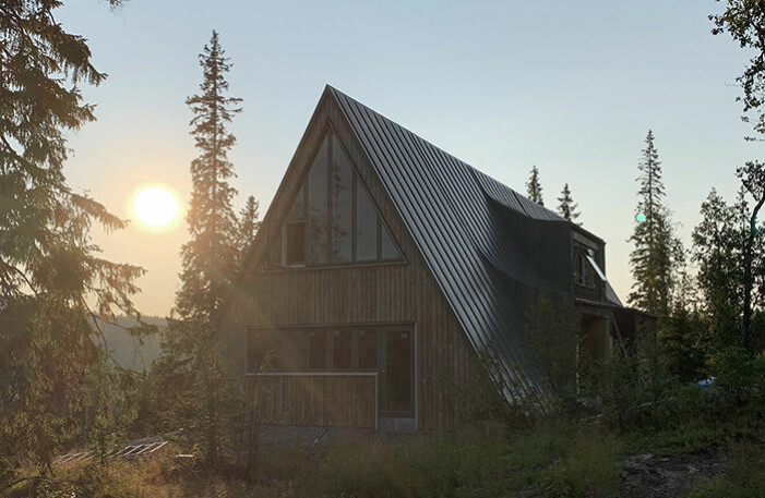 A house i Åre har ritats av Måns Tham och är med i Grand designs. A-house Måns Tham