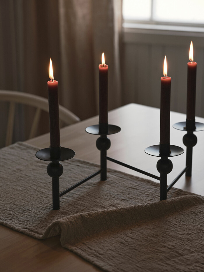 Adventsljusstake från Ellos Home vintern 2020