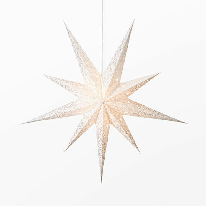 Adventsstjärna från Åhléns