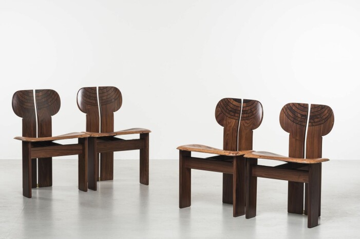 Foto: Nilufar African Dining Chair av Afra och Tobia Scarpa för B&B Italia