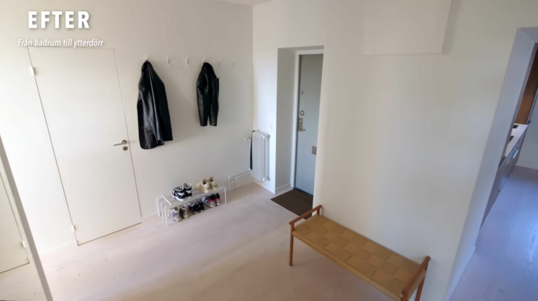 Alice Stenlöfs nya, stora hall. Alice Stenlöfs nya, stora hall.