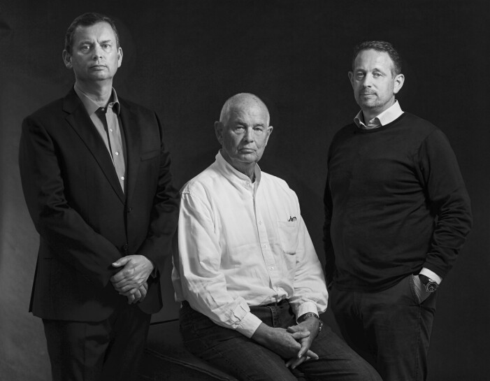 Anders, Jens och Nils Juul Eilersen. Anders, Jens och Nils Juul Eilersen.