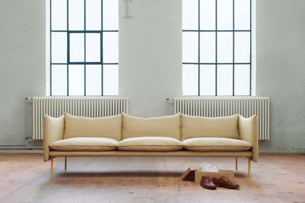 Soffan Tiki designad av Andreas Engesvik.