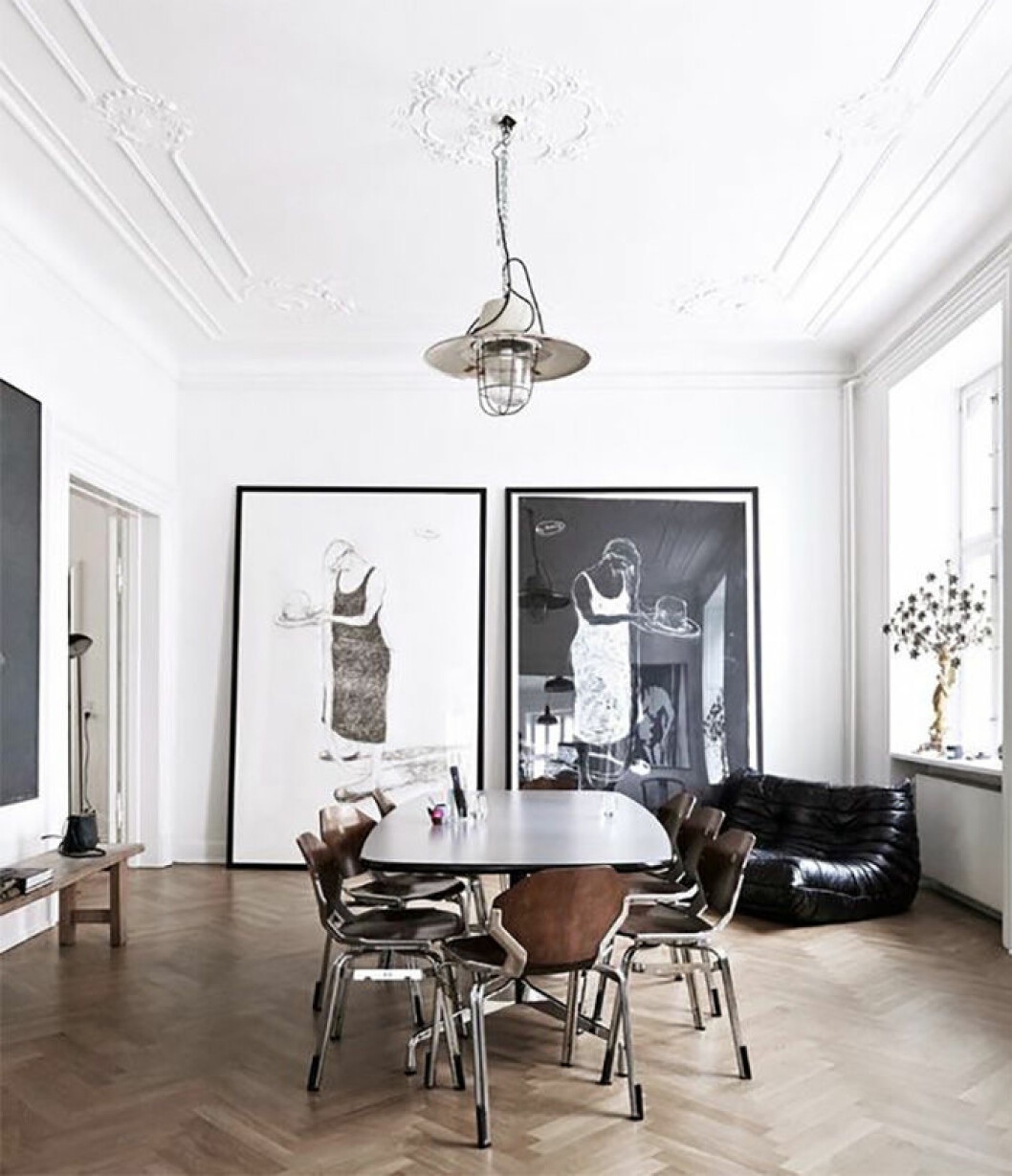 Via: <a href="https://www.bloglovin.com/blogs/daily-dream-decor-2331986/a-classic-but-modern-apartment-4725578665" target="_blank" rel="noopener">daily-dream-decor</a>