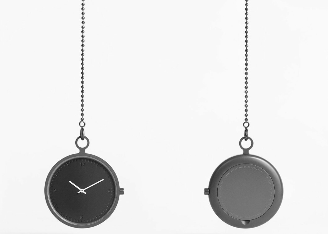 Axcent Pocket Watch av People People. Foto via: <a href="http://www.dezeen.com/2016/04/04/accent-pocket-watch-people-products-order-dezeen-watch-store/">Dezeen</a>. axcent-pocket-watch-peoples-products_dezeen_1568_8