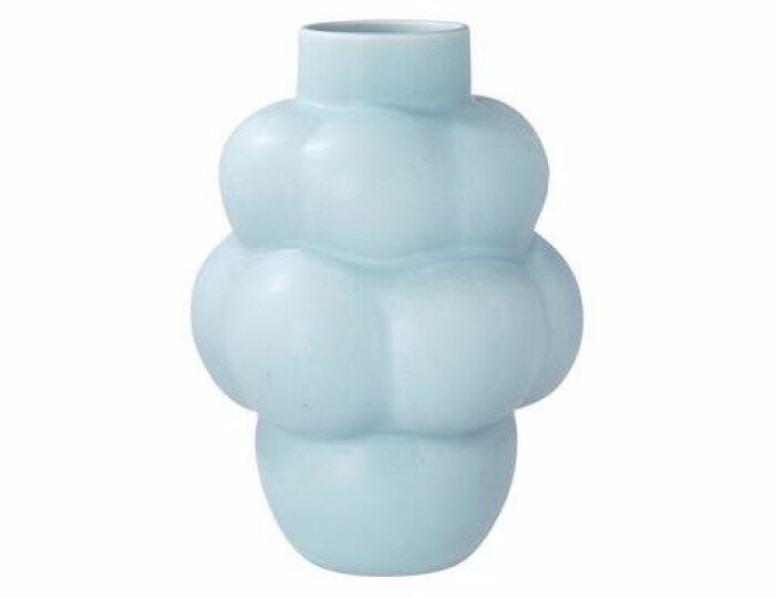 blå vas ballon