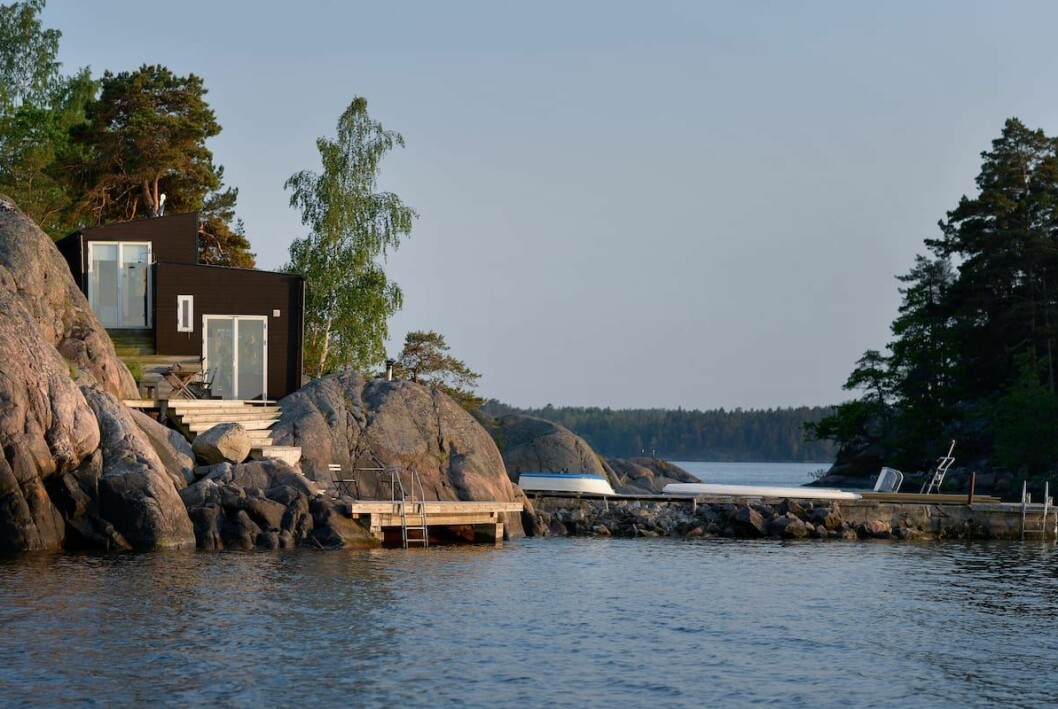 Bastustuga i Stockholm, Sverige Bastustuga i Stockholm, Sverige