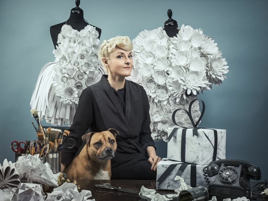 Bea Szenfeld julklappspapper