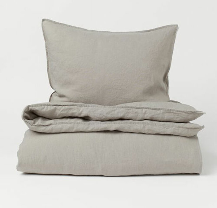 Beige bäddset från H&M Home