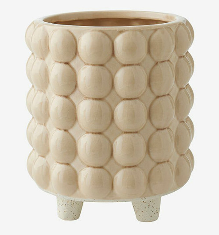 beige kruka från ellos home