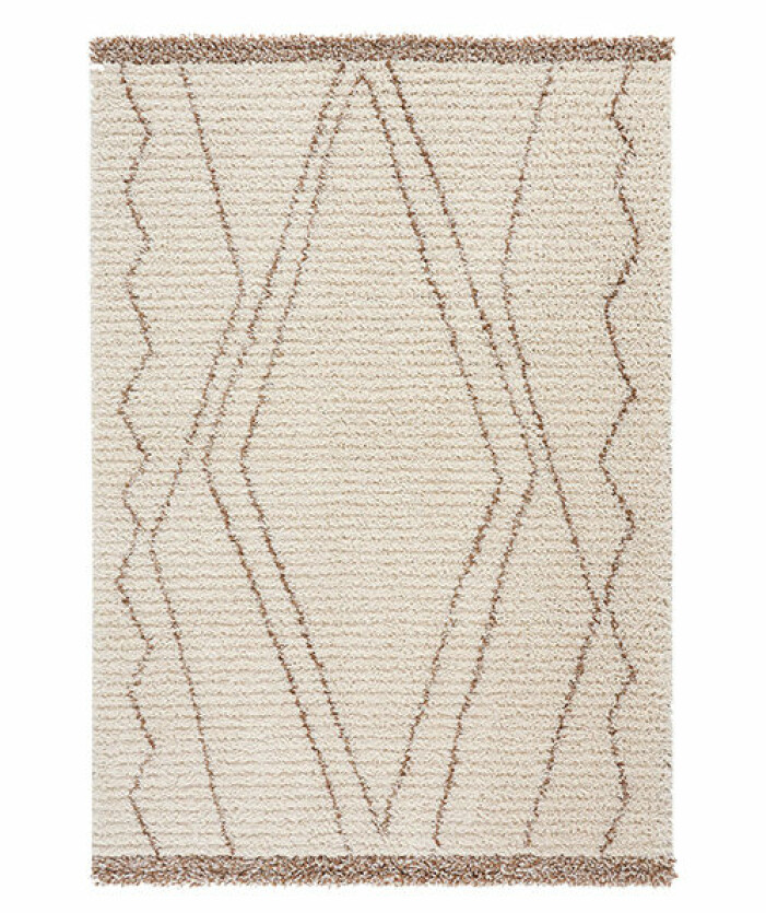 beige mönstrad matta