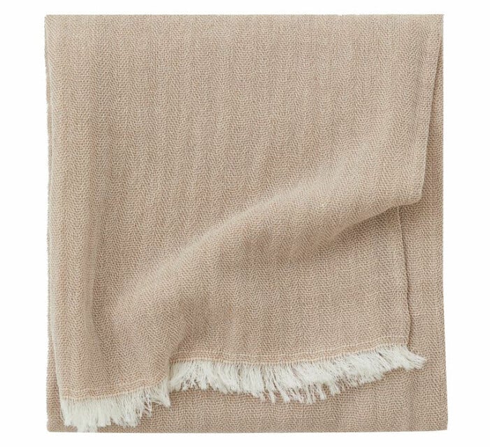 beige pläd