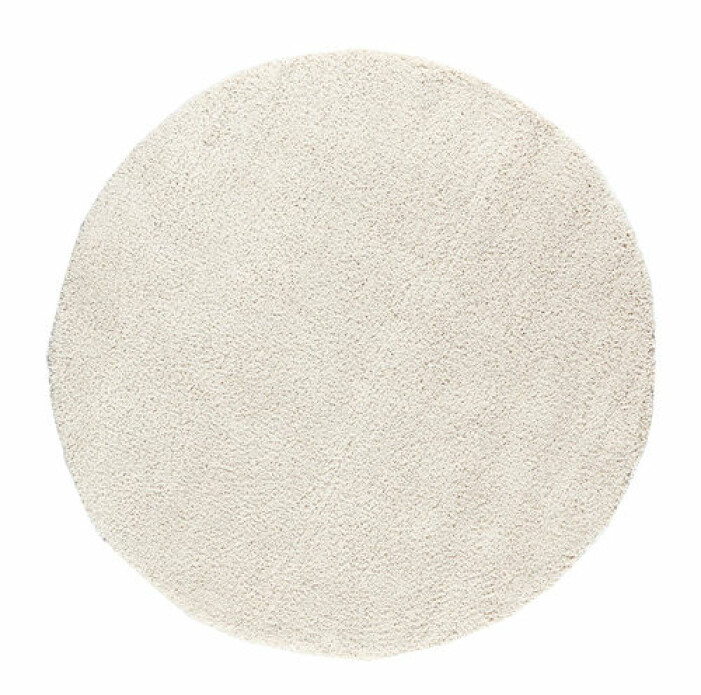 beige rund ryamatta