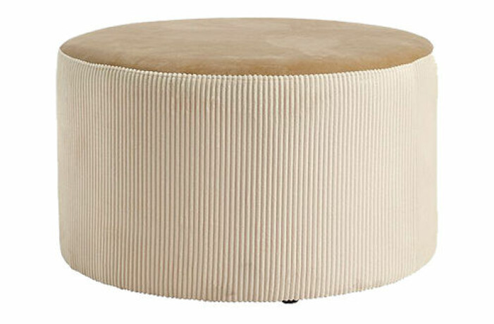 beige sittpuff
