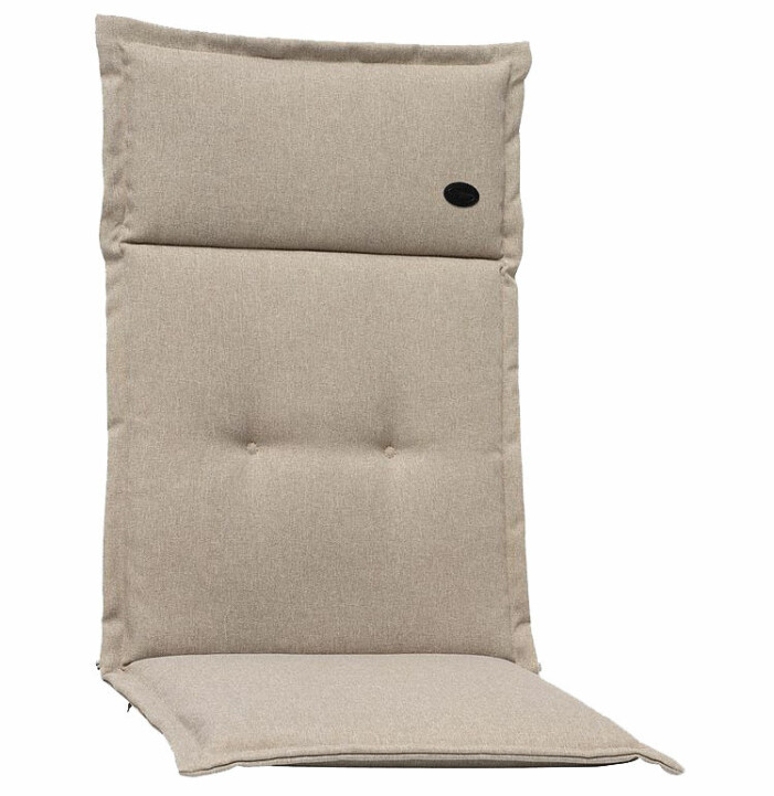 beige stolsdyna