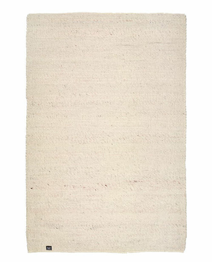 beige ullmatta