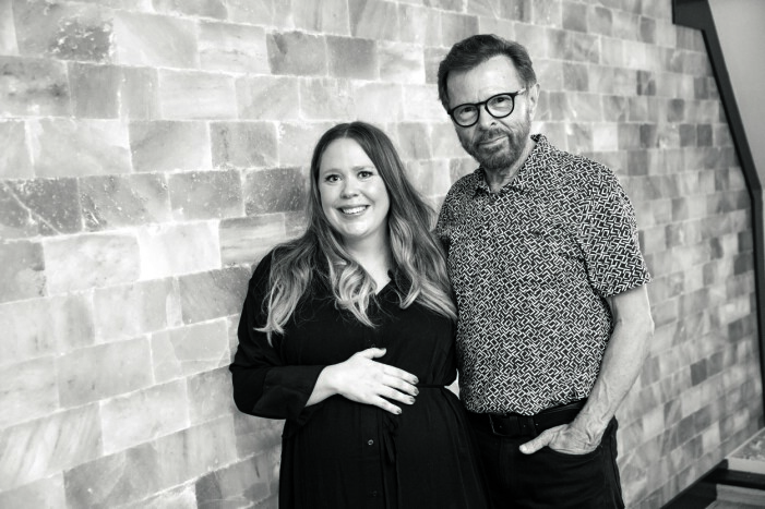 Anna Ulvaeus och Björn Ulvaeus. Anna Ulvaeus och Björn Ulvaus.