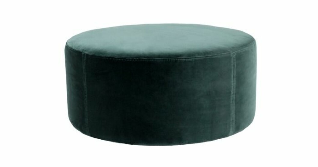 Blanca ottoman emeraldgreen från tidigare kollektion, 3 500:-