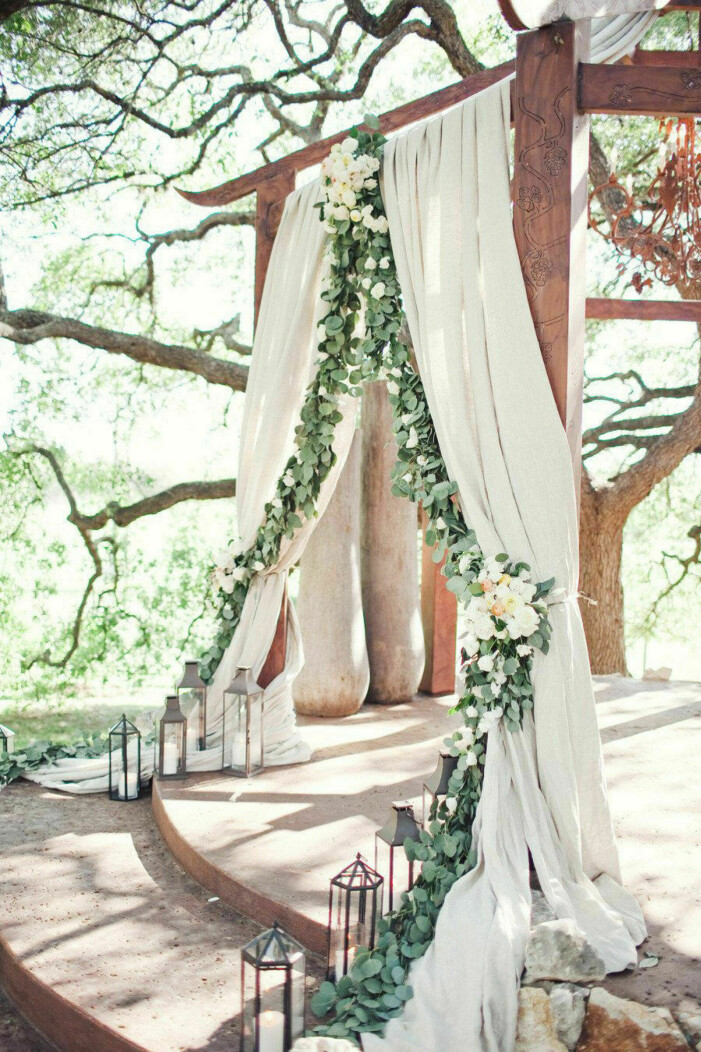 Foto via: The Knot bohemiskt bröllop