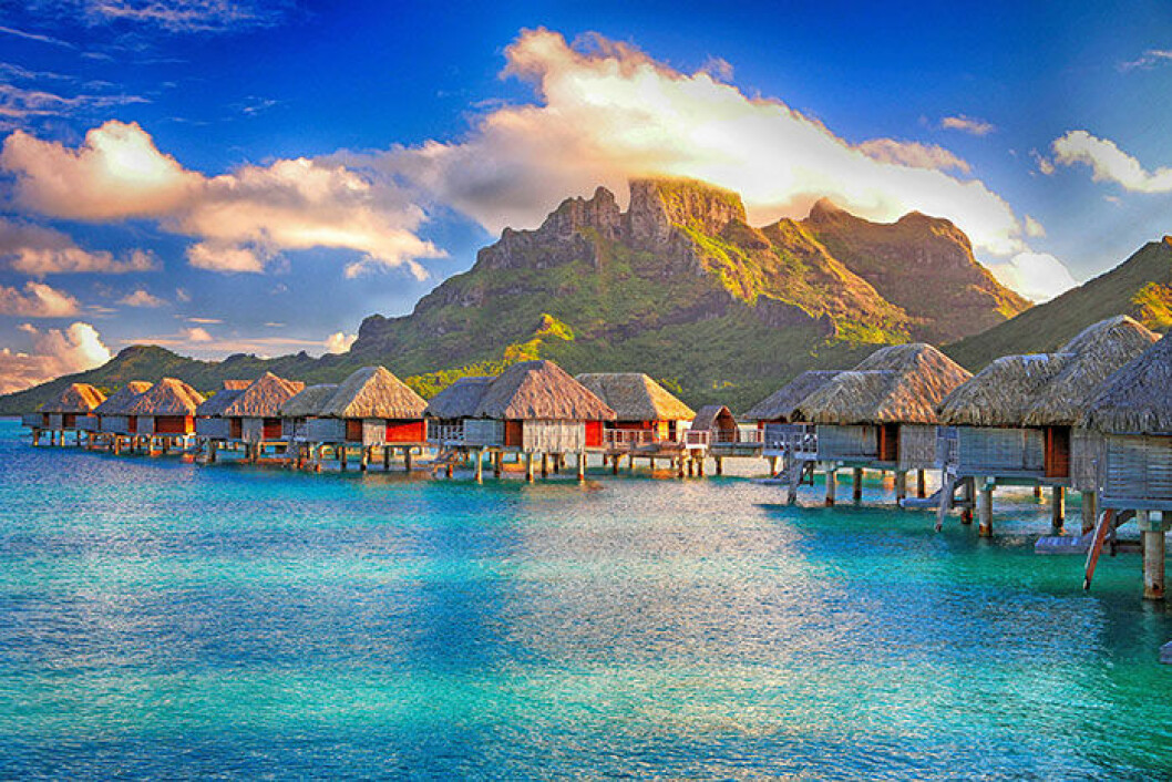 Den mest romantiska ön i hela världen, enligt Travel and Leisures läsare. bora-bora