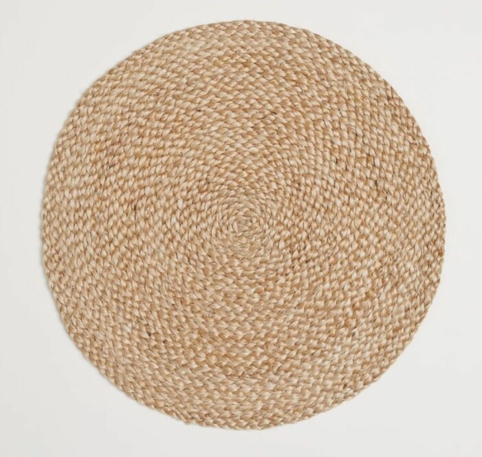 bordstablett jute