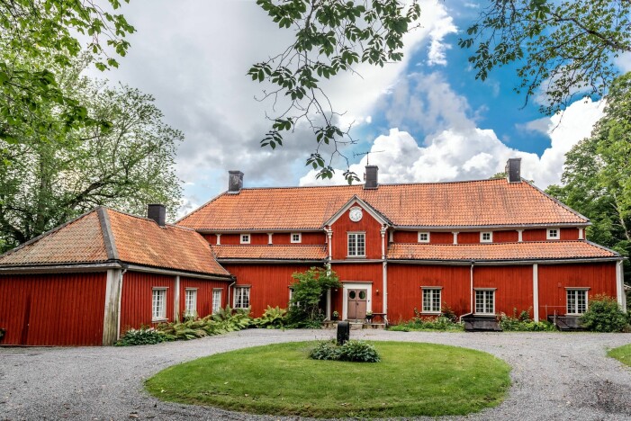 Herrgård i karolinsk stil i Borgvik Värmland
