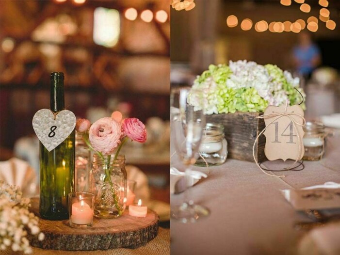 Via: rusticweddingchic & pinterest bordsplacering bröllop