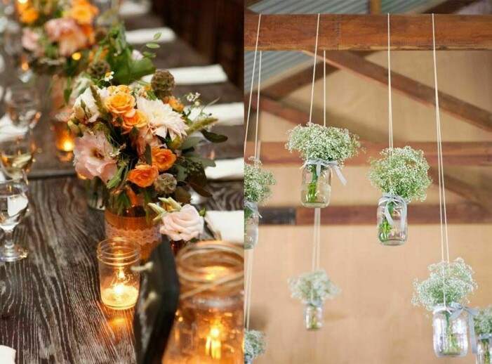 via: indeeddecor & stylemepretty bröllopsdekoration i lada