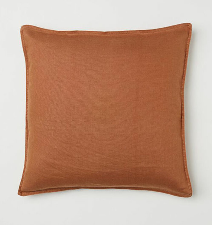 Brunt kuddfodral från H&M Home