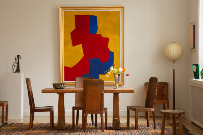 Onlineauktionerna har blivit populära vid sidan av de klassiska slagauktionerna. På bilden ovan syns ett verk av Serge Poliakoff från Bukowskis auktion Modern Art + Design som hölls i november 2020. Foto: Bukowskis bukowskis modern art design auktion