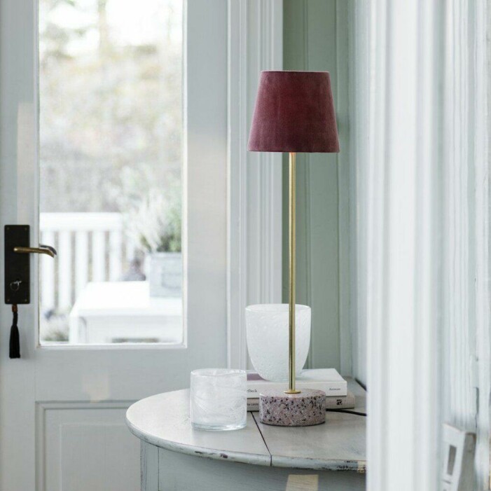 Lampfot terrazzo