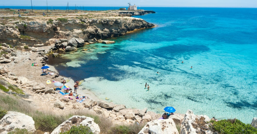 spiaggia di cala rossa italien