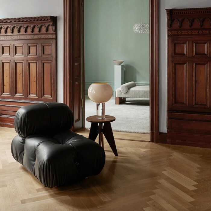 Modulsoffan går även att få som fåtölj. Foto: <a target="_blank" href="https://www.nordiskagalleriet.se/bb-italia/camaleonda">Nordiska Galleriet</a> camaleonda fåtölj hos nordiska galleriet