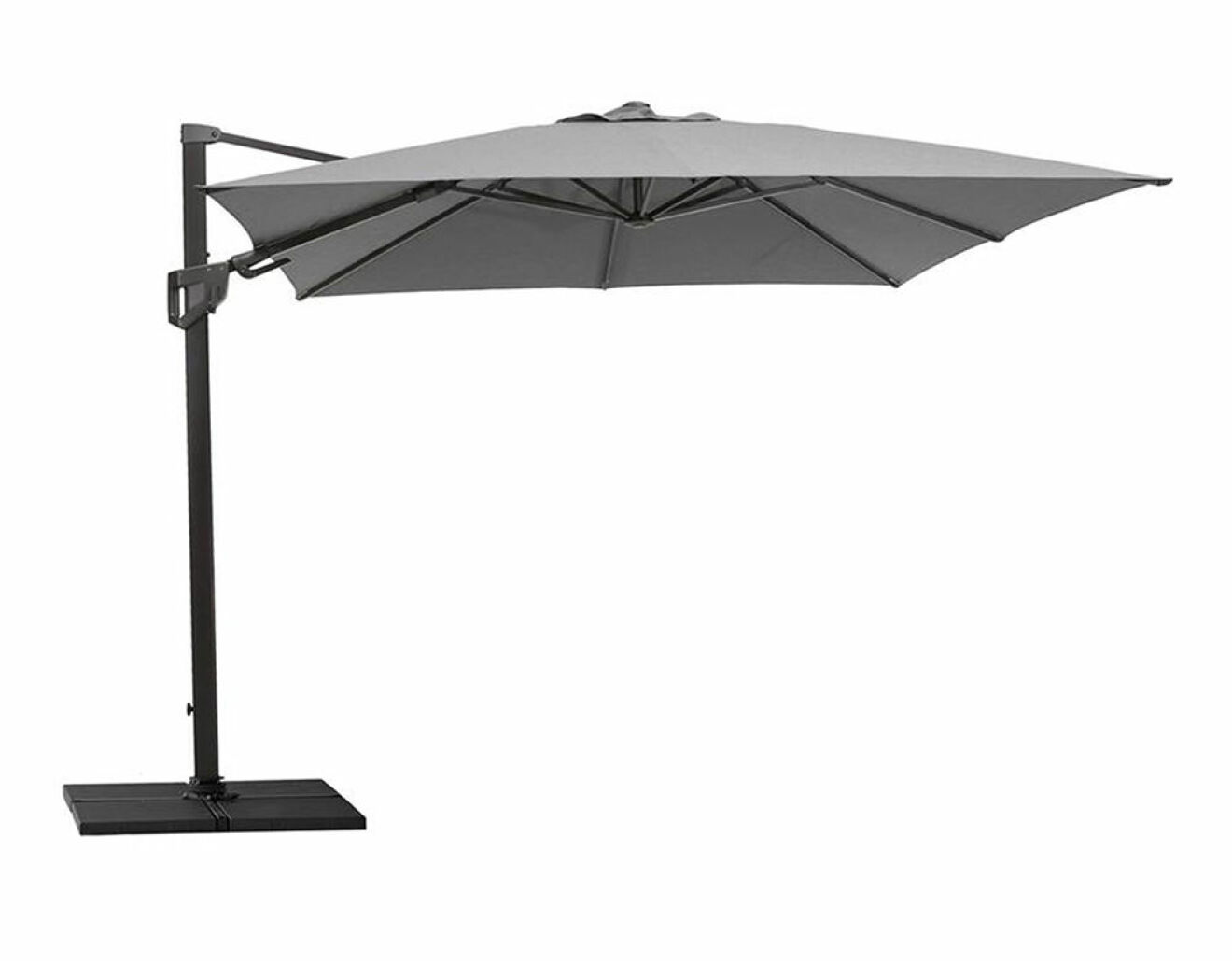 grått parasoll från cane-line